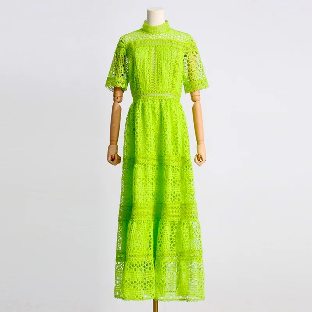 Eyelet dress